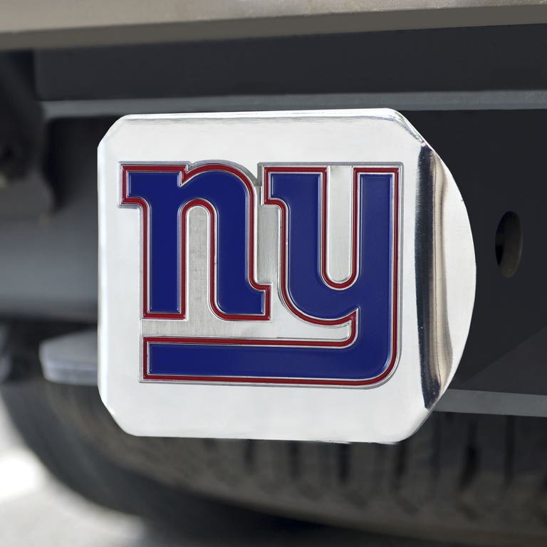 New York Giants Chrome Hitch Cover