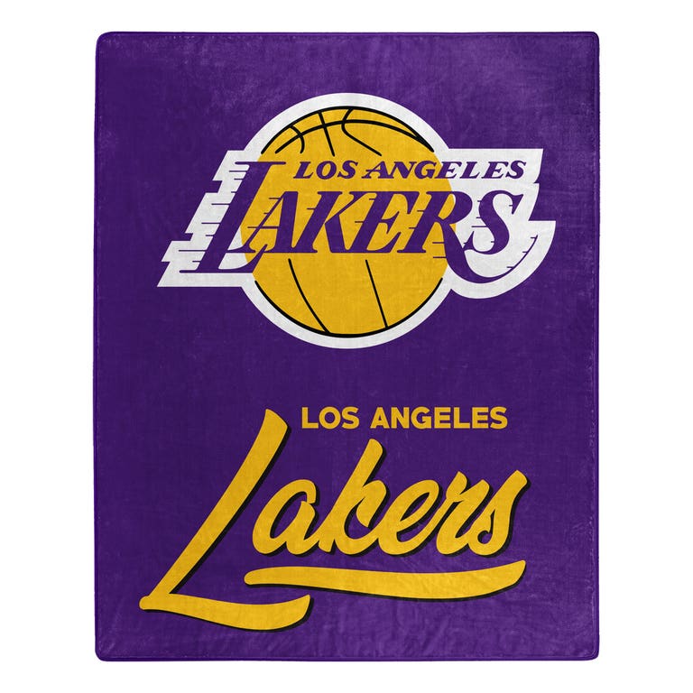 Los Angeles Lakers Signature Royal Plush Blanket 50x60"