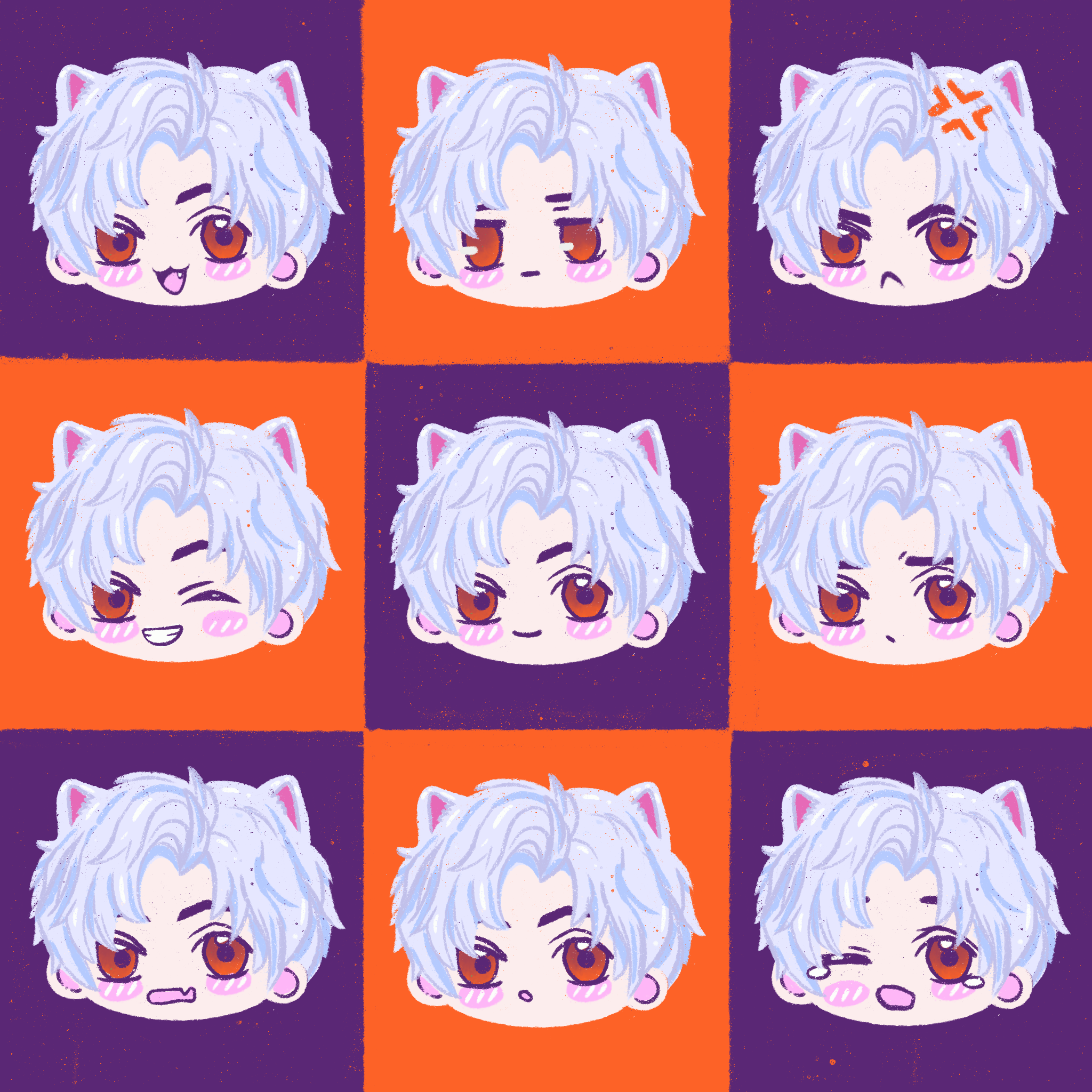 LADS Emote Sticker Sheet