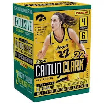 2024 Indiana Fever Caitlin Clark Basketball Pack