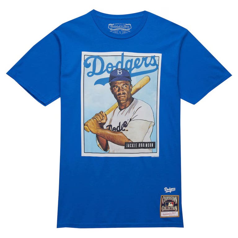 Brooklyn Dodgers Jackie Robinson Royal Mitchell & Ness Cooperstown Collection Collectors Connection Shirt