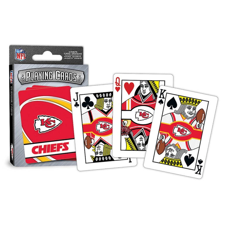 Kansas City Chiefs Logo Playing Cards