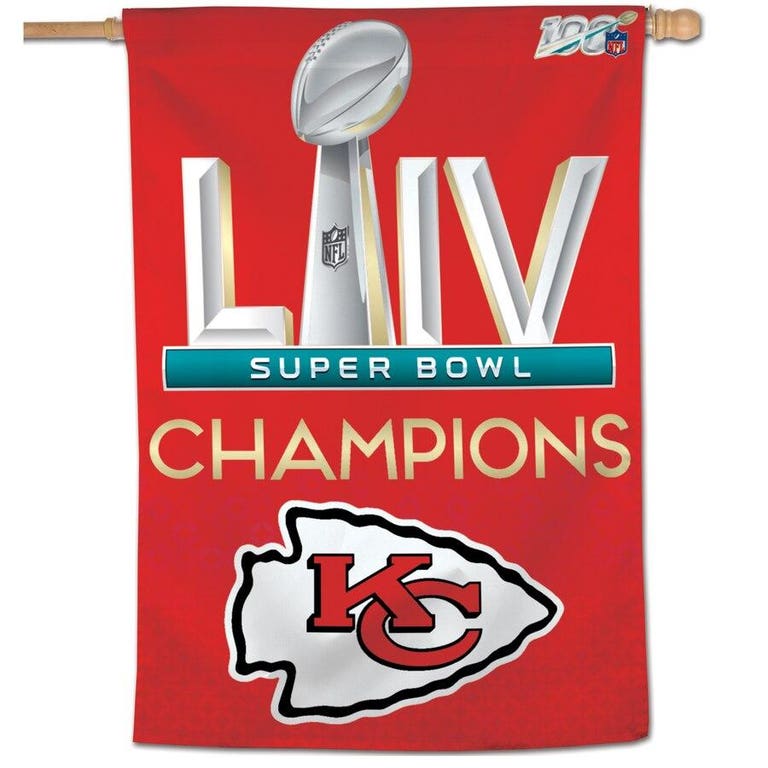 Kansas City Chiefs Super Bowl LIV Vertical Banner