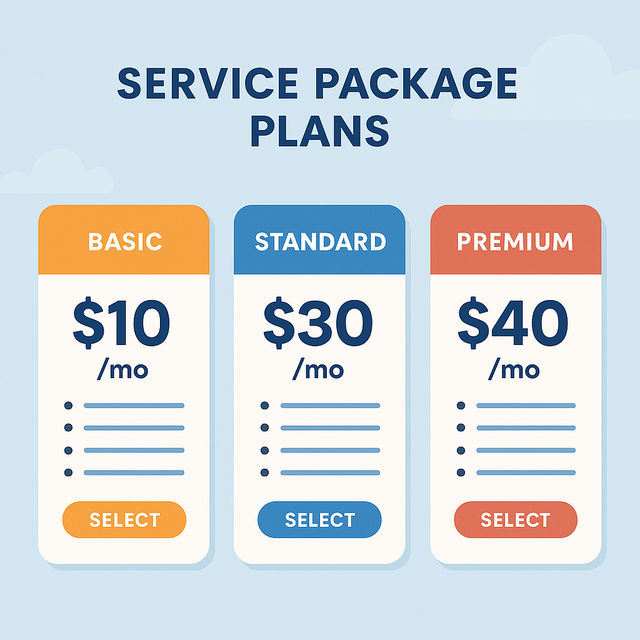 Service Package Plans
