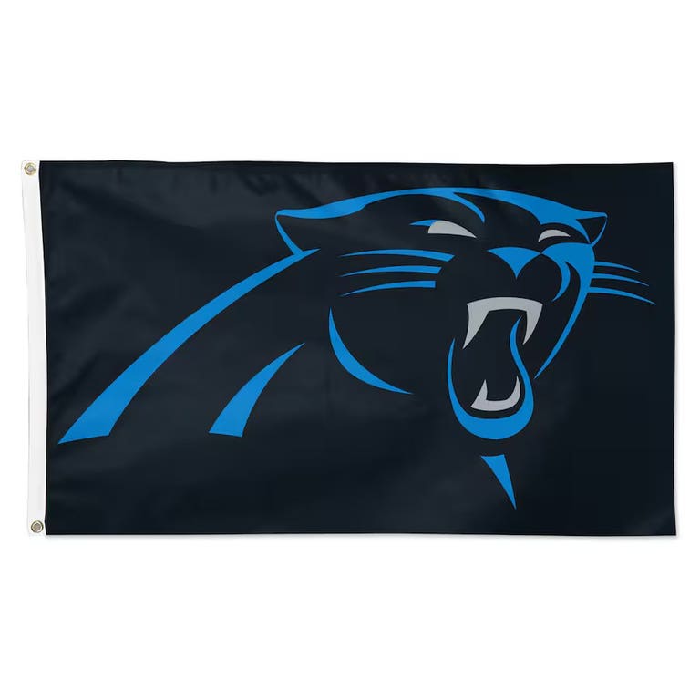 Carolina Panthers Black Flag 3x5'