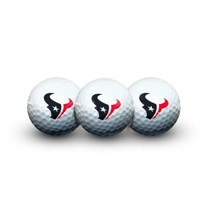 Houston Texans Golf Balls 3 Pack