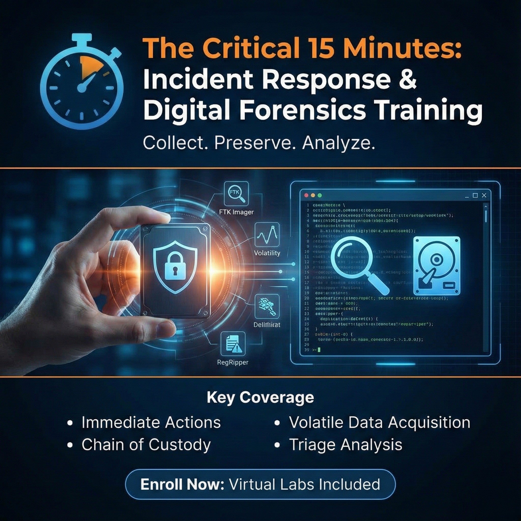 Digital Forensics First Responder Training