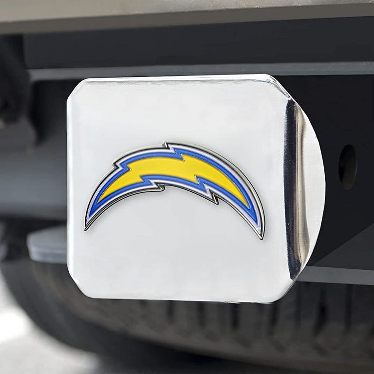 Los Angeles Chargers Chrome Hitch Cover
