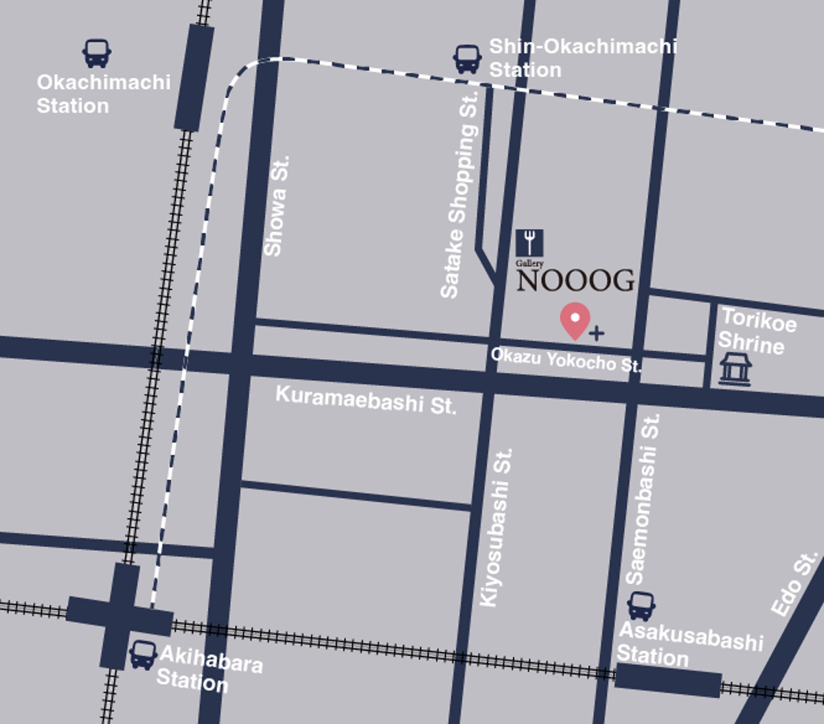 Gallery NOOOG access map