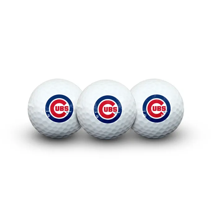 Chicago Cubs Golf Balls 3 Pack