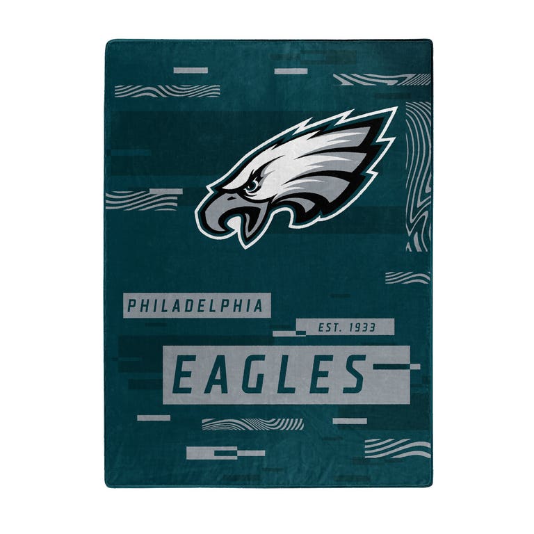 Philadelphia Eagles Digital Design Raschel Blanket 60x80"