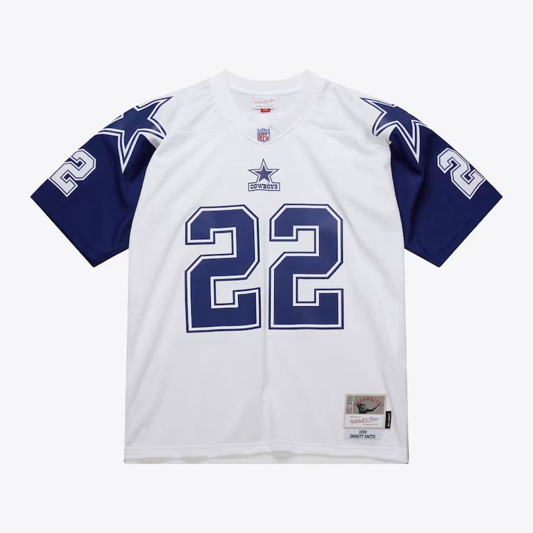 Dallas Cowboys 1994 Emmitt Smith #22 Alternate Mitchell and Ness Jersey
