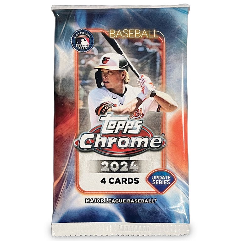 2024 Topps Chrome Update Baseball Pack