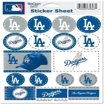 Los Angeles Dodgers Mini Decals