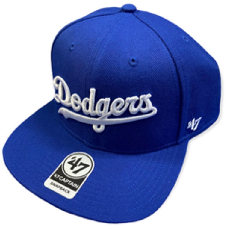 Los Angeles Dodgers Blue Script '47Brand Snapback Hat