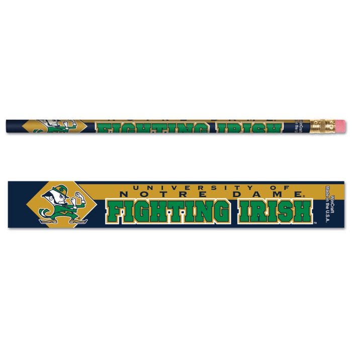 Notre Dame Fighting Irish Pencil 6 Pack