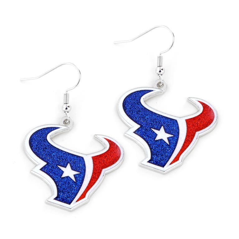 Houston Texans Glitter Dazzle Earrings