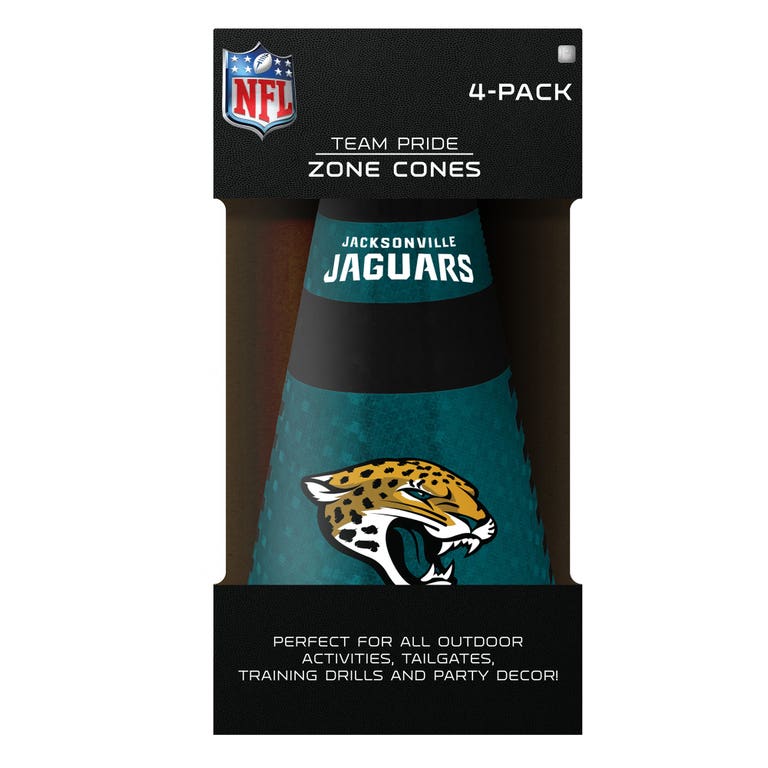 Jacksonville Jaguars Party Zone Cones 4 Pack