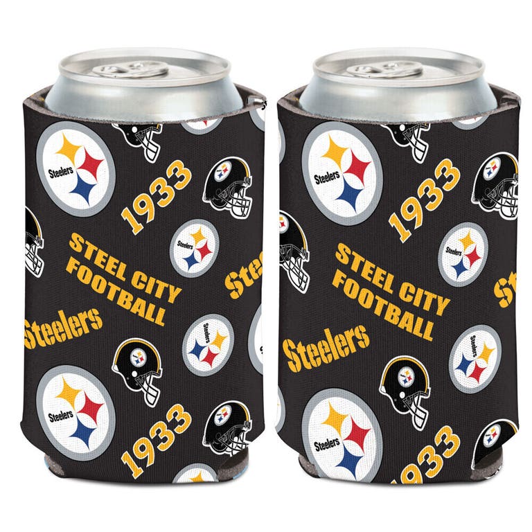 Pittsburgh Steelers Scatterprint Can Cooler