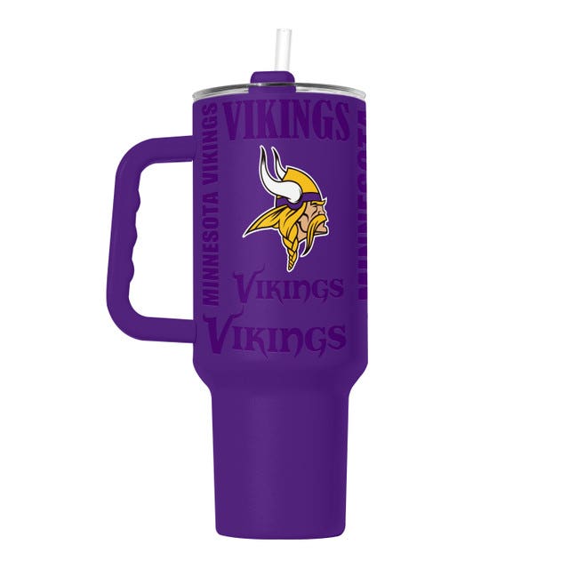 Minnesota Vikings Powdercoat Replay Tumbler 40oz