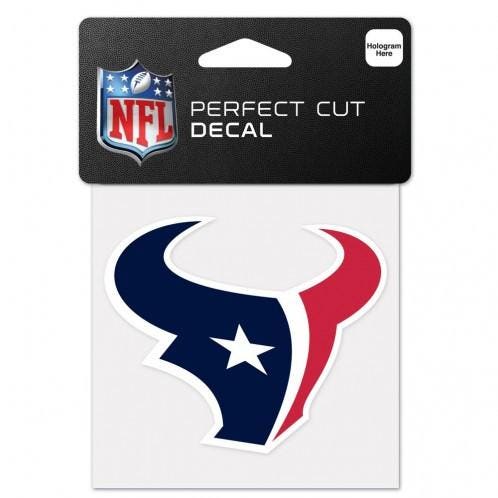 Houston Texans Perfect Cut Decal 4x4"