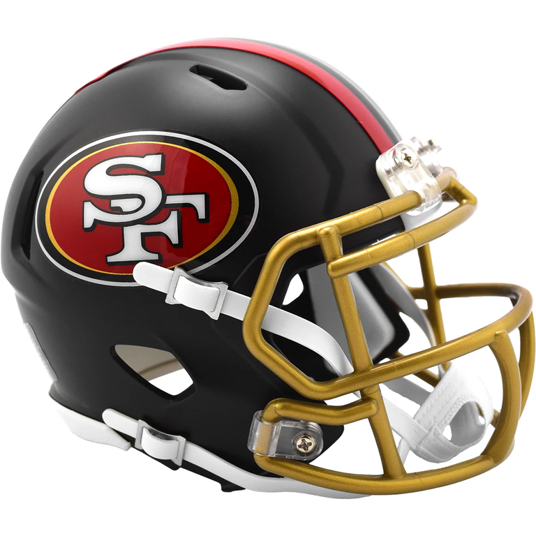 San Francisco 49ers Riddell Rivalry Mini Helmet