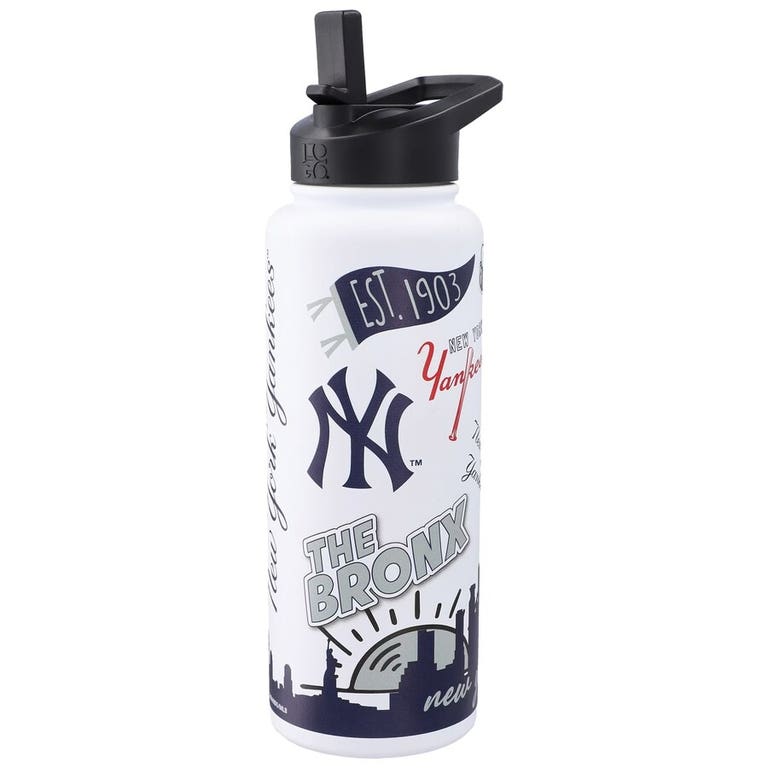 New York Yankees Native Quencher Stainless Steel Bottle 34oz