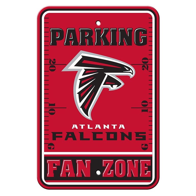 Atlanta Falcons Parking Sign