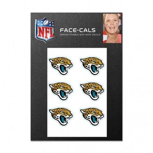 Jacksonville Jaguars Face Cals Tattoos
