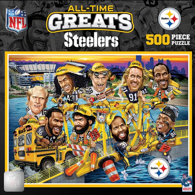 Pittsburgh Steelers All-Time Greats Puzzle 500ct