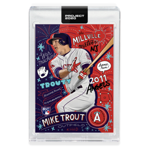 Los Angeles Angels Mike Trout Project 2020 #142