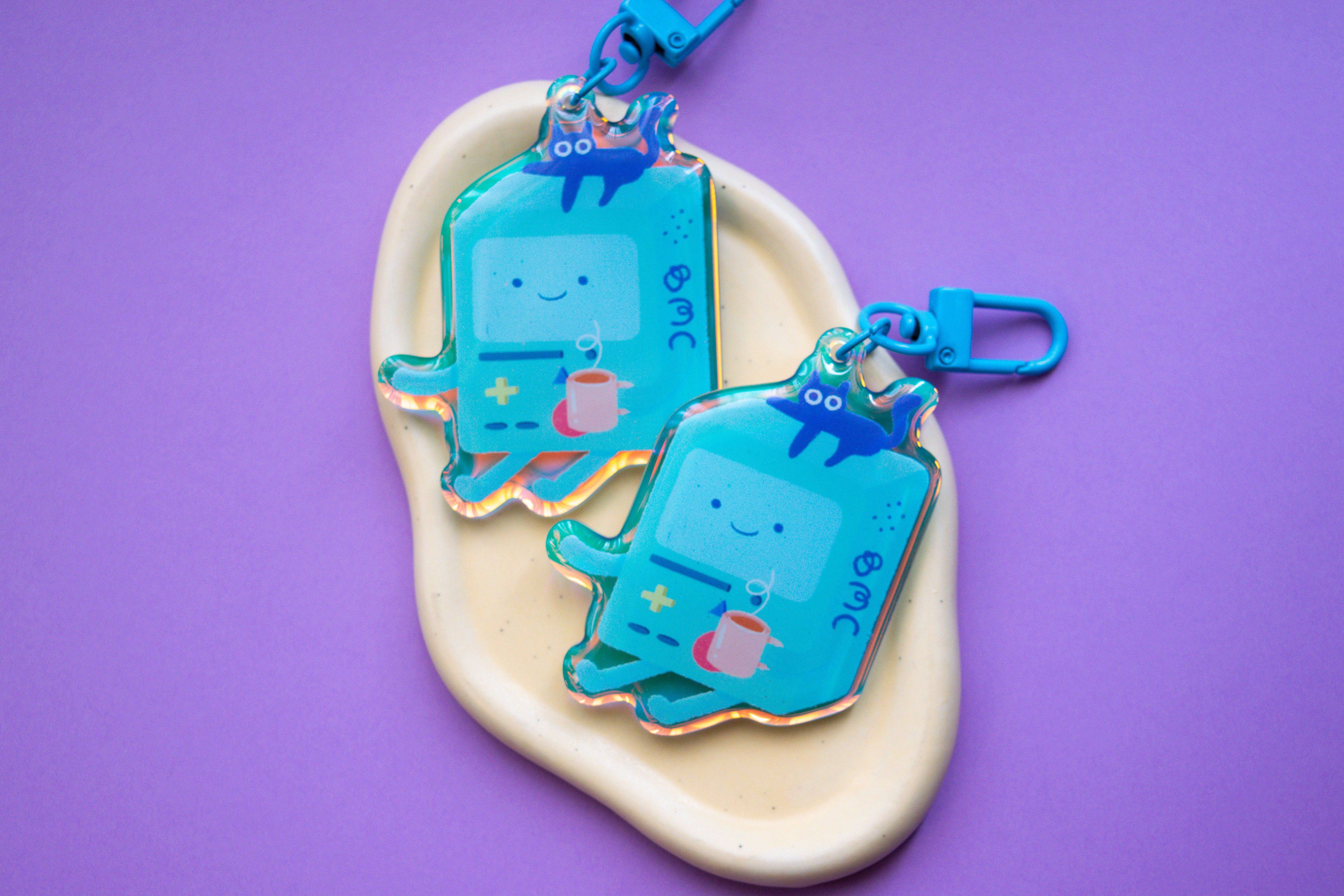 BMO and Chill Keychain