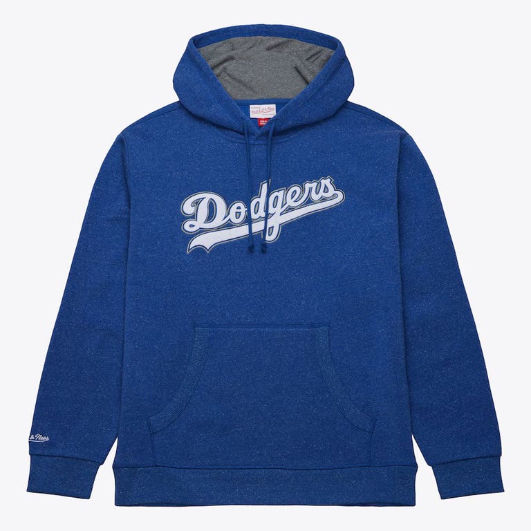 Los Angeles Dodgers Royal Snow Washed Hooded Sweatshirt