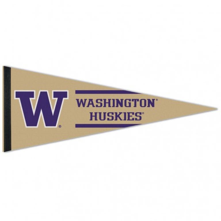 Washington Huskies Premium Pennant 12x30"