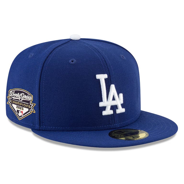 Los Angeles Dodgers 2025 World Series Champions New Era 59FIFTY Fitted Hat
