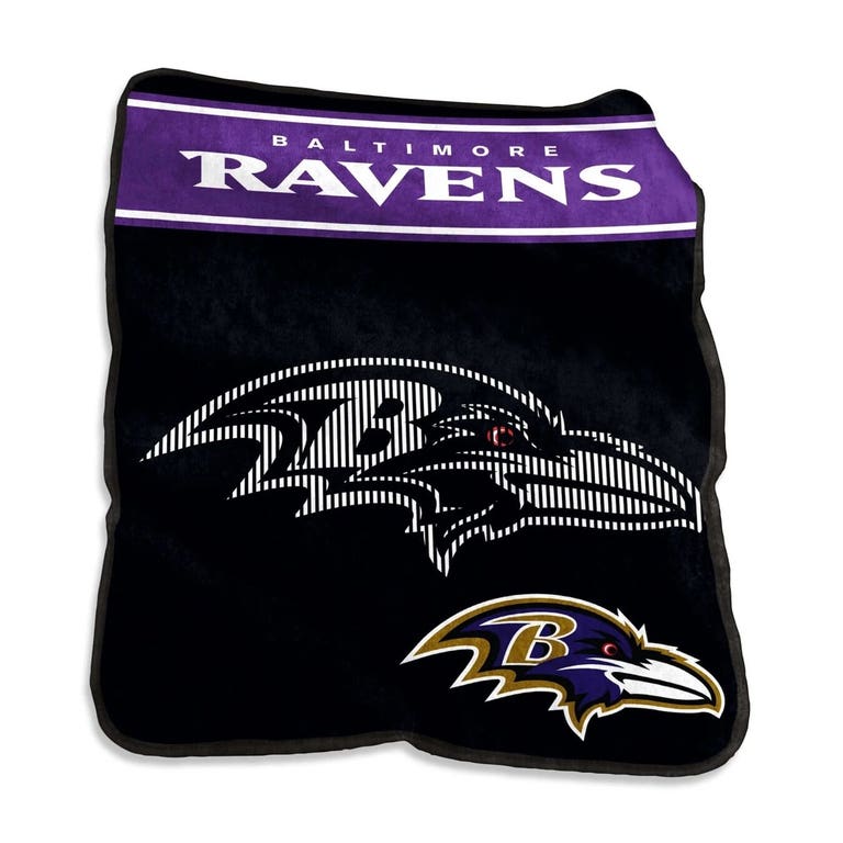 Baltimore Ravens Field Day Raschel Throw Blanket 60x80"⁠