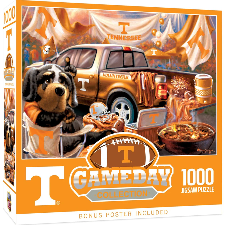 Tennessee Volunteers 1000 Piece Gameday Design Puzzle