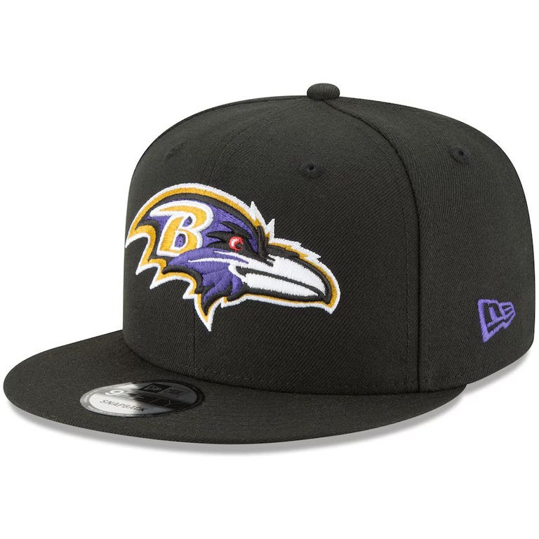 Baltimore Ravens Black New Era Snapback Hat