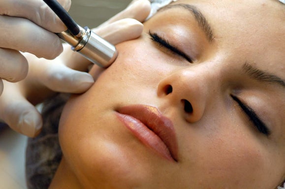 60 min Microdermabrasion plus a customized facial
