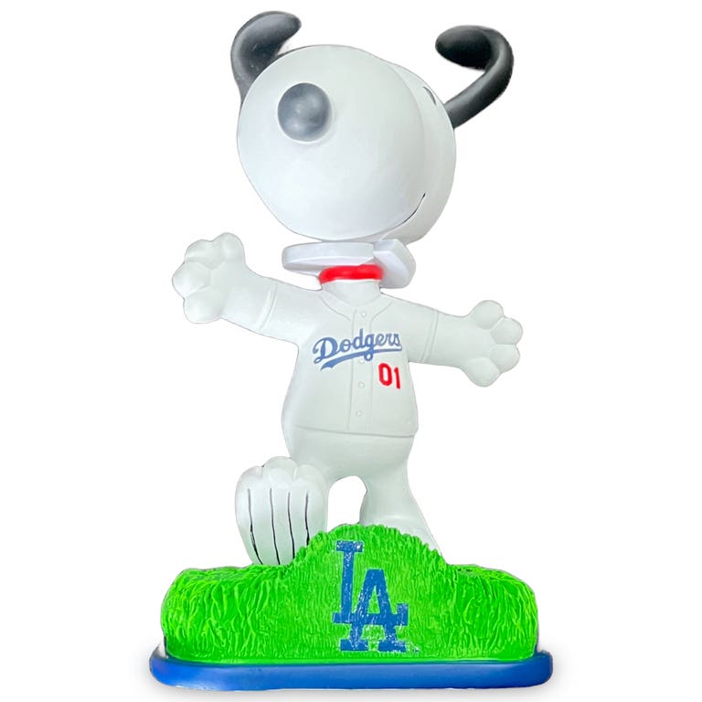 Los Angeles Dodgers Snoopy Peanuts Bobblehead