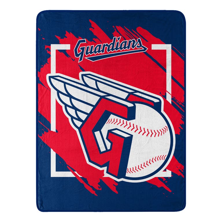 Cleveland Guardians Micro Raschel Dimensional Design Blanket
