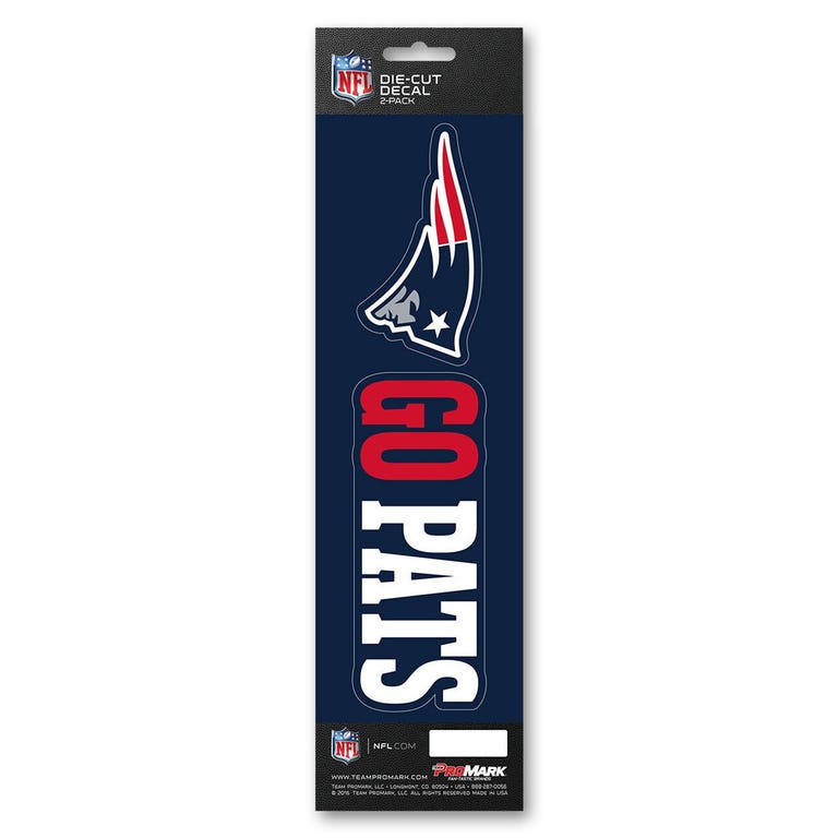 New England Patriots Slogan Decals