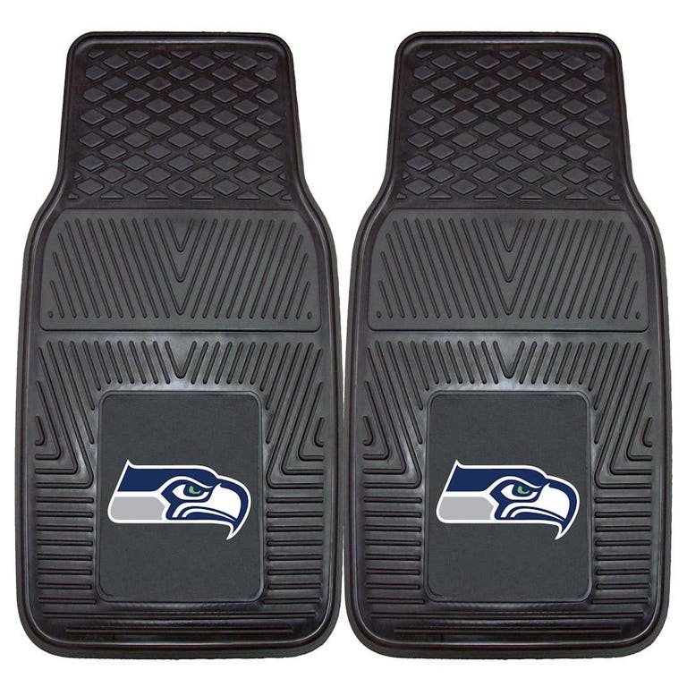 Seattle Seahawks Heavy Duty 2 Piece Vinyl Car Mats