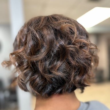Shampoo/Style (natural hair or silk press service)