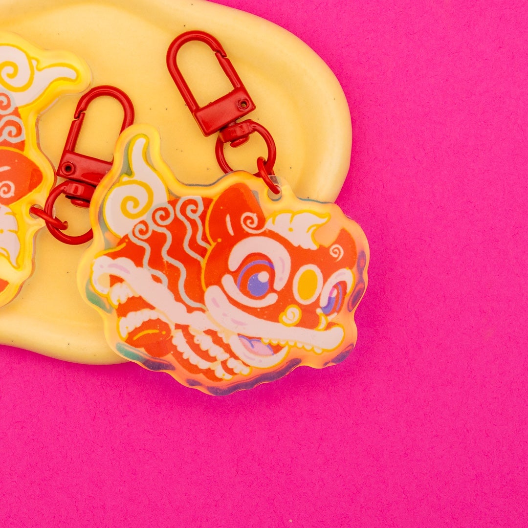 Lucky Lion Keychain