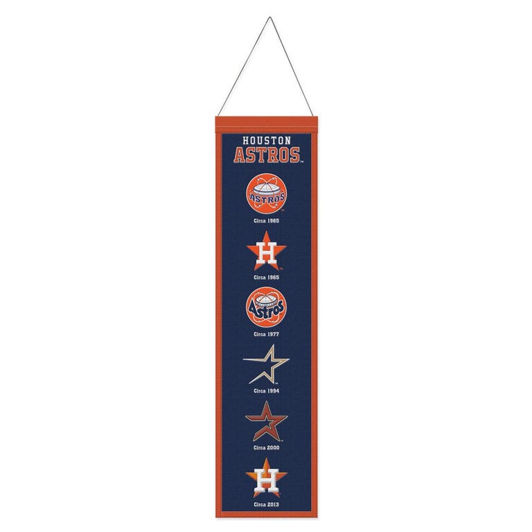Houston Astros Wool Evolution Banner 8x32"