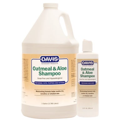 Oatmeal Hypoallergenic Aloe Shampoo - DAVIS