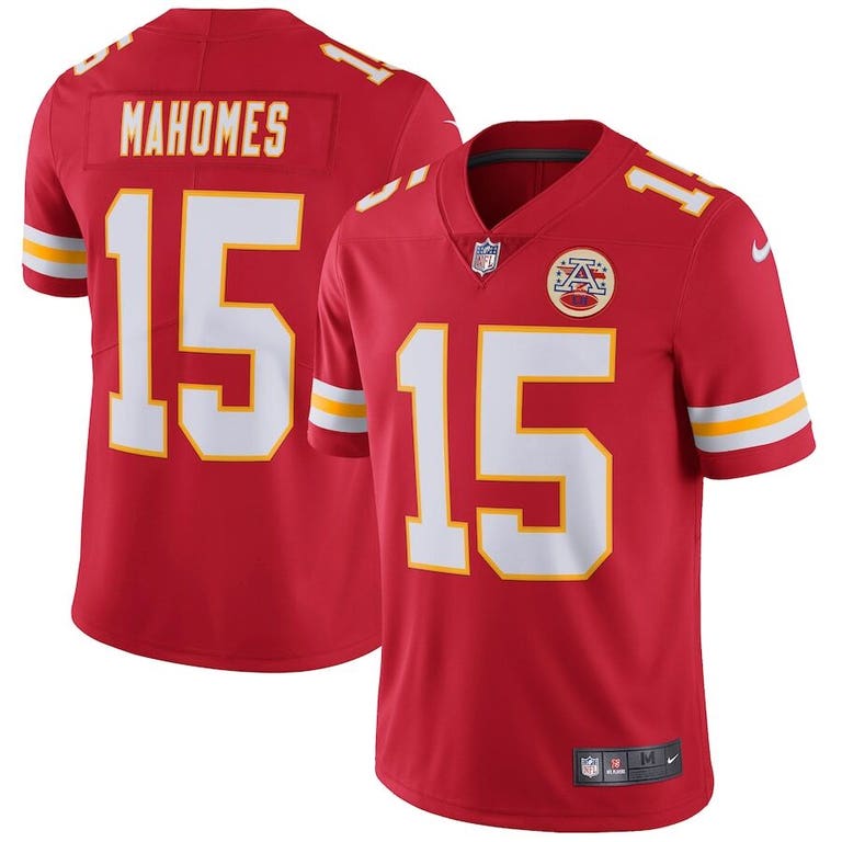 Kansas City Chiefs Patrick Mahomes #15 Nike Limited Red Jersey