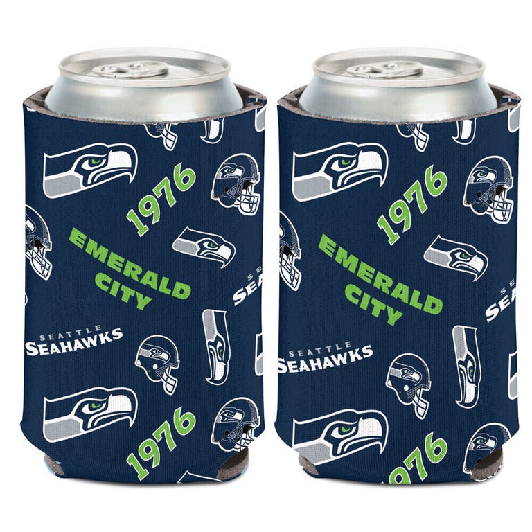 Seattle Seahawks Scatterprint Can Cooler