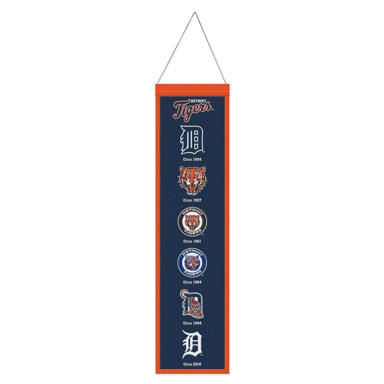 Detroit Tigers Wool Evolution Banner 8x32"
